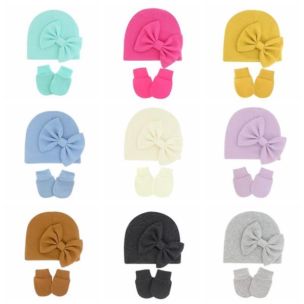 caps & hats infant comfortable warm knitting hat and glove set solid color bows born cap baby anti-eat hand anti-grab face protect mitten, Yellow
caps & hats infant comfortable warm knitting hat and glove set solid color bows born cap baby anti-eat hand anti-grab face protect mitten, Yellow