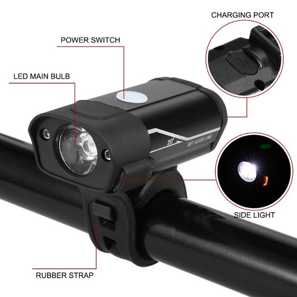 rechargeable bicycle led front light handlebar mtb road cycling headlight lamp 350 lumen bike lights
rechargeable bicycle led front light handlebar mtb road cycling headlight lamp 350 lumen bike lights