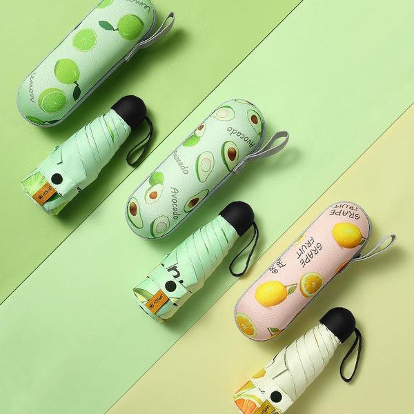 umbrellas small fashion folding umbrella rain fruit men's mini pocket parasol girl uv protection waterproof portable travel
umbrellas small fashion folding umbrella rain fruit men's mini pocket parasol girl uv protection waterproof portable travel