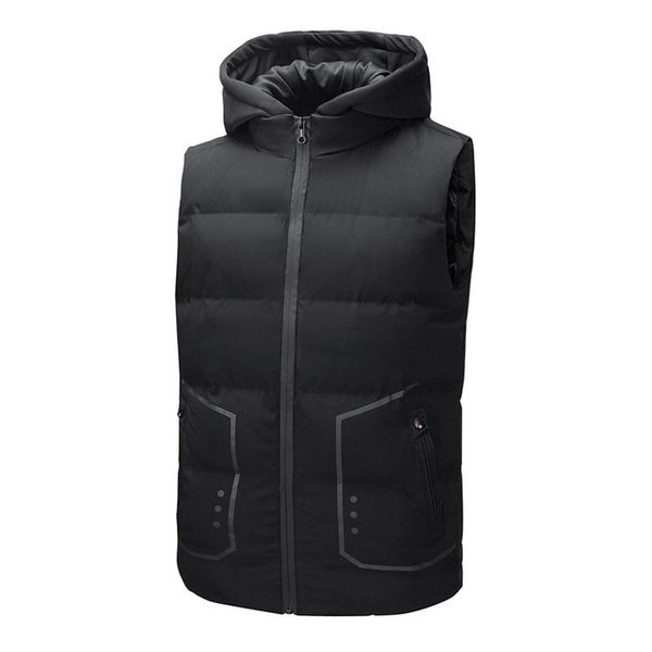 men's vests harajuku outdoor warm vest men sleeveless zip cardigan hooded with pocket winter windproof thicken waistcoat, Black;white
men's vests harajuku outdoor warm vest men sleeveless zip cardigan hooded with pocket winter windproof thicken waistcoat, Black;white