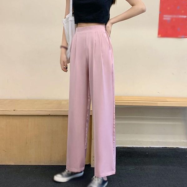 women's pants & capris x for women casual college style loose wide leg elastic high waist solid, Black;white
women's pants & capris x for women casual college style loose wide leg elastic high waist solid, Black;white