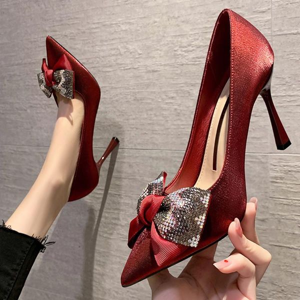 dress shoes 2021 red autumn fashion women 9cm extreme high heels nightclub pumps bling crystal bowknot shallow brown lady, Black
dress shoes 2021 red autumn fashion women 9cm extreme high heels nightclub pumps bling crystal bowknot shallow brown lady, Black