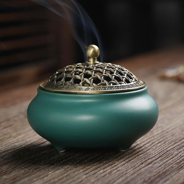 fragrance lamps 2021 ceramic plate incense stove sandalwood aloe creative rattan cover study home furnishings
fragrance lamps 2021 ceramic plate incense stove sandalwood aloe creative rattan cover study home furnishings