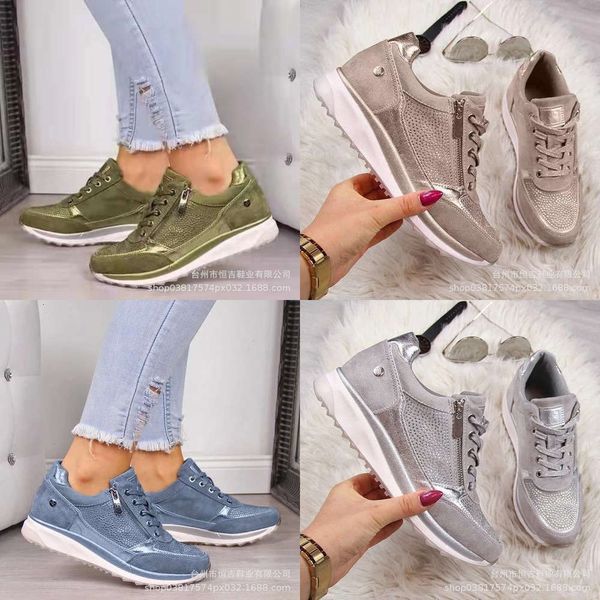 casual shoes large women's single 2021 spring and summer new diamond lace up casual 6bqj, Black
casual shoes large women's single 2021 spring and summer new diamond lace up casual 6bqj, Black