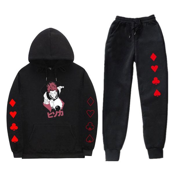 men's tracksuits japanese anime x print sportswear sets autumn winter hoodies tracksuit sweatshirt + sweatpants track suit, Gray
men's tracksuits japanese anime x print sportswear sets autumn winter hoodies tracksuit sweatshirt + sweatpants track suit, Gray