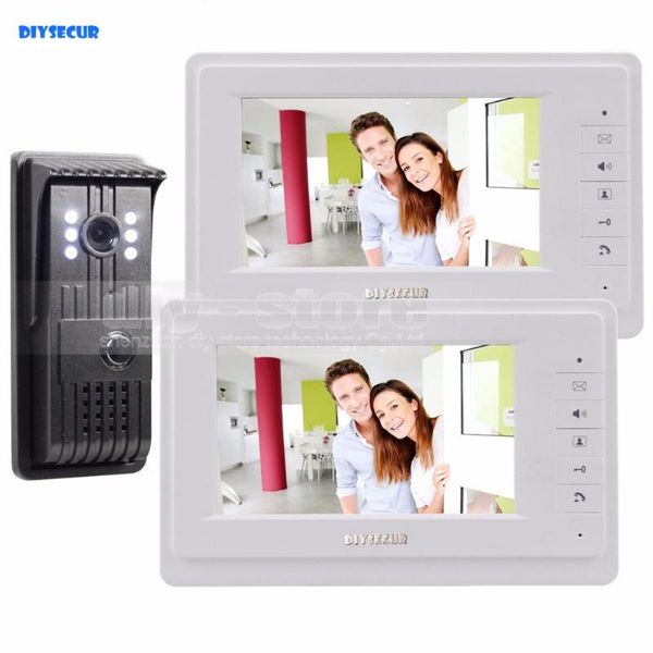 aluminum alloy camera 7 inch tft color lcd display video door phone intercom doorbell 1 outdoor 2 indoor monitor phones
aluminum alloy camera 7 inch tft color lcd display video door phone intercom doorbell 1 outdoor 2 indoor monitor phones