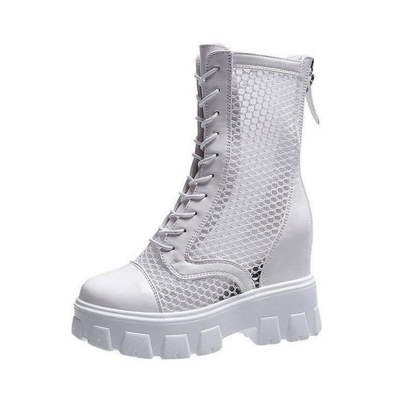 dress shoes short boots women's spring and autumn single cool summer thin inner raised middle tube mesh hollow, Black
dress shoes short boots women's spring and autumn single cool summer thin inner raised middle tube mesh hollow, Black