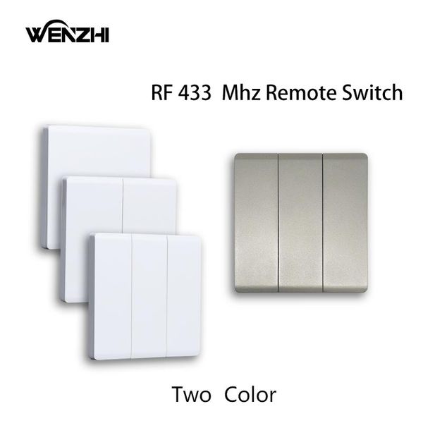 smart home control 1/2/3gang wireless switch rf 433 mhz 86 portable white/gray wall panel buttons remote light module receiver
smart home control 1/2/3gang wireless switch rf 433 mhz 86 portable white/gray wall panel buttons remote light module receiver