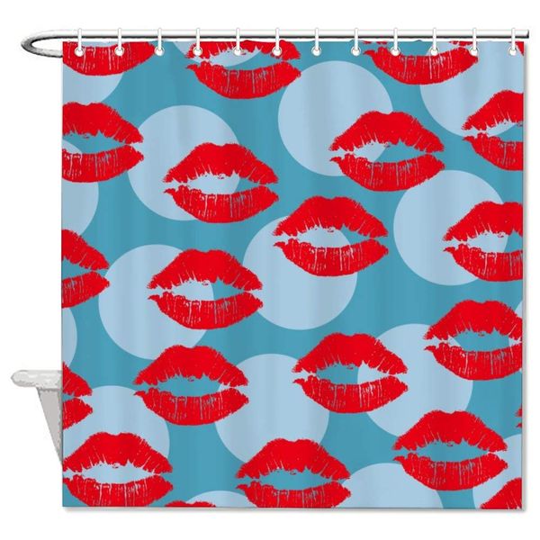 bath curtain with bathroom rugs mats matching, lips blue circle in the turqoise background shower curtain with 10 hooks, multi
bath curtain with bathroom rugs mats matching, lips blue circle in the turqoise background shower curtain with 10 hooks, multi