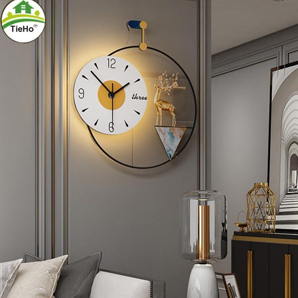 wall clocks tieho acrylic clock with control night light modern design white round watch home decor horloge metal pointer
wall clocks tieho acrylic clock with control night light modern design white round watch home decor horloge metal pointer