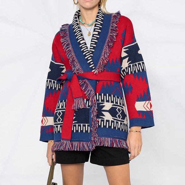 women's sweaters intarsia pattern retro cardi-coat fringed v-neck long sleeve cashmere wool sweater cardigan jacket loose thick overcoa, White;black
women's sweaters intarsia pattern retro cardi-coat fringed v-neck long sleeve cashmere wool sweater cardigan jacket loose thick overcoa, White;black