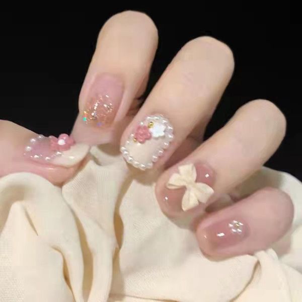 false nails 24pcs white bow nail patch sweet style glue type removable short paragraph manicure save time fake, Red;gold
false nails 24pcs white bow nail patch sweet style glue type removable short paragraph manicure save time fake, Red;gold