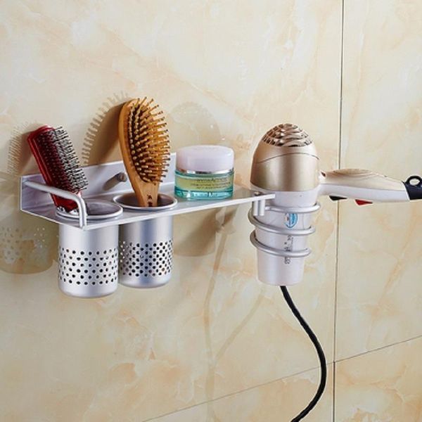 hooks & rails wall-mounted hair dryer holder stand storange rack bathroom organizer aluminum punch-kitchen shelf
hooks & rails wall-mounted hair dryer holder stand storange rack bathroom organizer aluminum punch-kitchen shelf