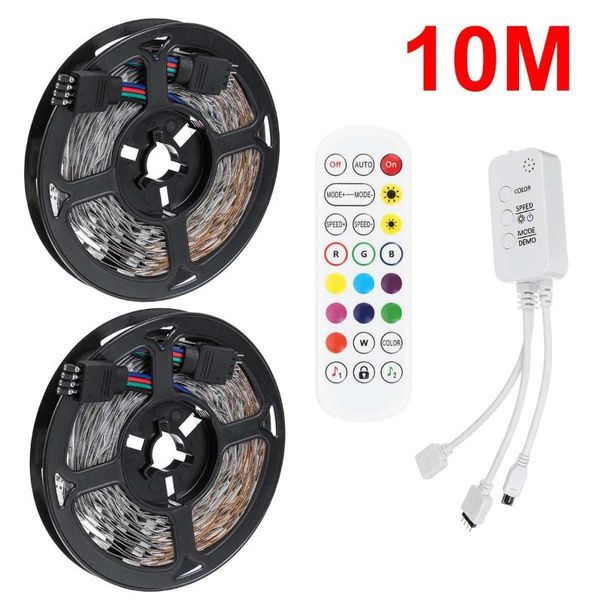 strips 5m/10m rgb led strip lights full color with ir remote controller adapter 4 pin connecter flexible ribbon diode tape
strips 5m/10m rgb led strip lights full color with ir remote controller adapter 4 pin connecter flexible ribbon diode tape