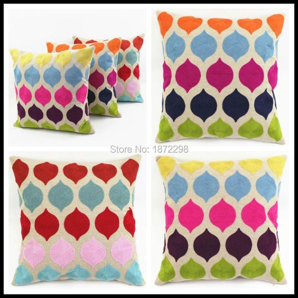 45x45cm cotton canvas wool embroidery throw pillow case ht-ccwec-c-11-13 cushion/decorative
45x45cm cotton canvas wool embroidery throw pillow case ht-ccwec-c-11-13 cushion/decorative