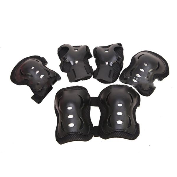 elbow & knee pads outdoor sports 6pcs/set skateboard ice roller skating protective gear wrist guard cycling protector for kids, Black;gray
elbow & knee pads outdoor sports 6pcs/set skateboard ice roller skating protective gear wrist guard cycling protector for kids, Black;gray