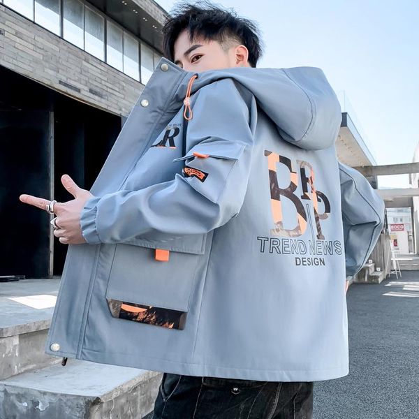 hip hop jackets men windbreaker patchwork 2021 spring autumn loose casual jacket print couple zipper coat male men's, Black;brown
hip hop jackets men windbreaker patchwork 2021 spring autumn loose casual jacket print couple zipper coat male men's, Black;brown