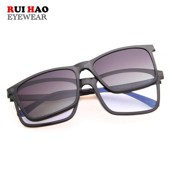 fashion sunglasses frames rui hao eyewear brand eyeglasses frame and polarized retro glasses rectangle design 2126, Black
fashion sunglasses frames rui hao eyewear brand eyeglasses frame and polarized retro glasses rectangle design 2126, Black
