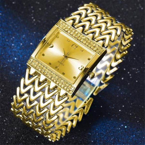 wristwatches ladies 1pc fashion wide strap casual diamond square quartz watch mesh female watches woman clock#w4, Slivery;brown
wristwatches ladies 1pc fashion wide strap casual diamond square quartz watch mesh female watches woman clock#w4, Slivery;brown