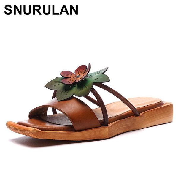 slippers snurulan genuine leather 2021 floral summer outside rivet flat slides with comfortable casual sandals women shoes, Black
slippers snurulan genuine leather 2021 floral summer outside rivet flat slides with comfortable casual sandals women shoes, Black