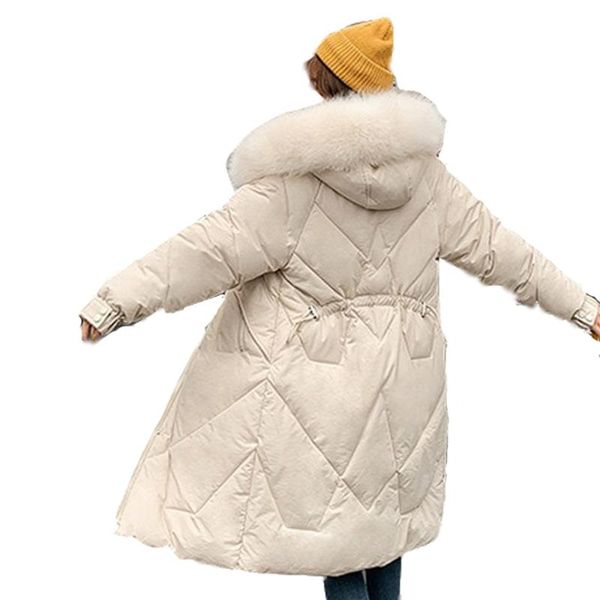 women's trench coats hooded with fur warm outwear female long hairy fashion clothing wadded jacket coat, Tan;black
women's trench coats hooded with fur warm outwear female long hairy fashion clothing wadded jacket coat, Tan;black