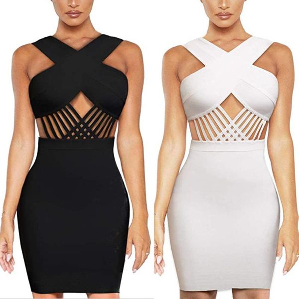casual dresses elegant women hollow out runway bandage mini dress cross spaghetti strap club celebrity evening party vestidos, Black;gray
casual dresses elegant women hollow out runway bandage mini dress cross spaghetti strap club celebrity evening party vestidos, Black;gray
