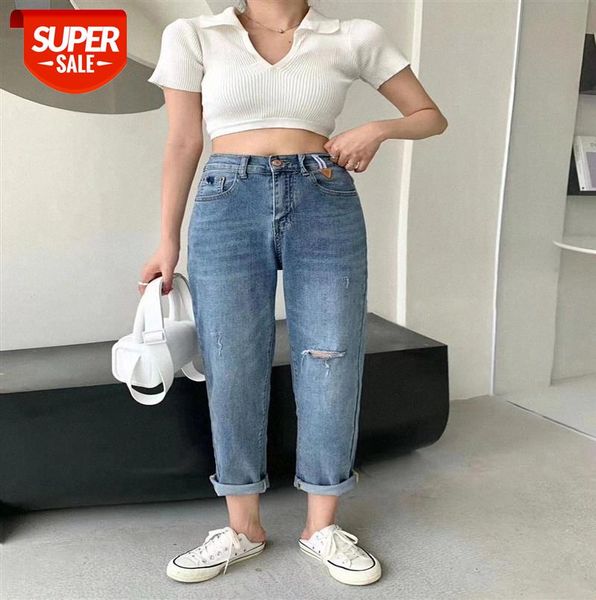 li zhiqi korean style nine-point jeans female high waist slimming arrow leather label hole harem pants 110642 #5n0d, Black;gray
li zhiqi korean style nine-point jeans female high waist slimming arrow leather label hole harem pants 110642 #5n0d, Black;gray