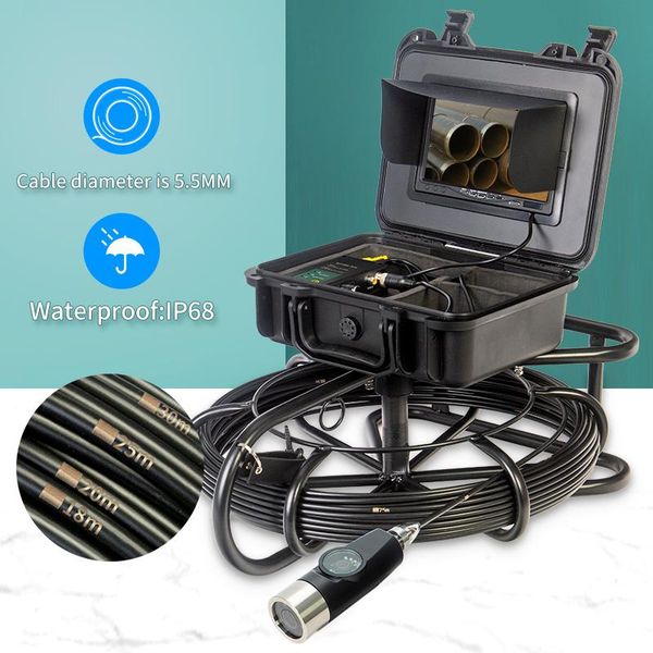 dual lens detection pipe pipeline drain sewer camera inspection endoscope dvr recording borescope with waterproof 7 inch monitor ip cameras
dual lens detection pipe pipeline drain sewer camera inspection endoscope dvr recording borescope with waterproof 7 inch monitor ip cameras
