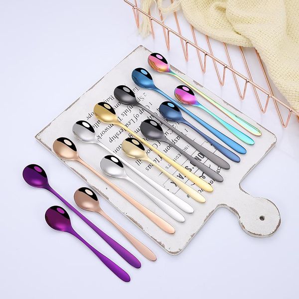 spoons 304 stainless steel korean ladle long bing shao feng mi gold-plated japan and south korea coffee spoon mixing teaspoon
spoons 304 stainless steel korean ladle long bing shao feng mi gold-plated japan and south korea coffee spoon mixing teaspoon