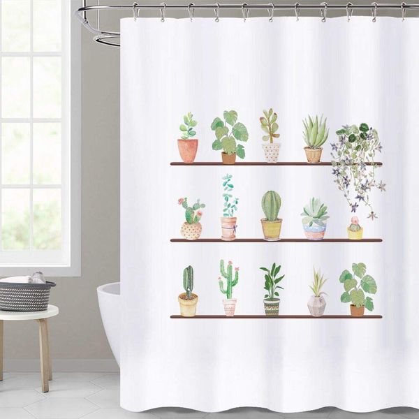 cactus shower curtains waterproof - farmhouse garden plant pattern washable shower curtains for bahroom bathtub privacy
cactus shower curtains waterproof - farmhouse garden plant pattern washable shower curtains for bahroom bathtub privacy