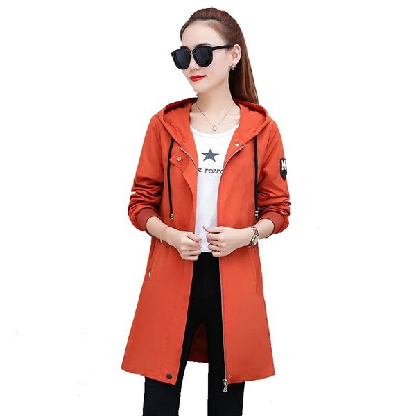 women's trench coats large size coat spring and autumn korean fashion medium long hooded windbreaker jacket tide, Tan;black
women's trench coats large size coat spring and autumn korean fashion medium long hooded windbreaker jacket tide, Tan;black