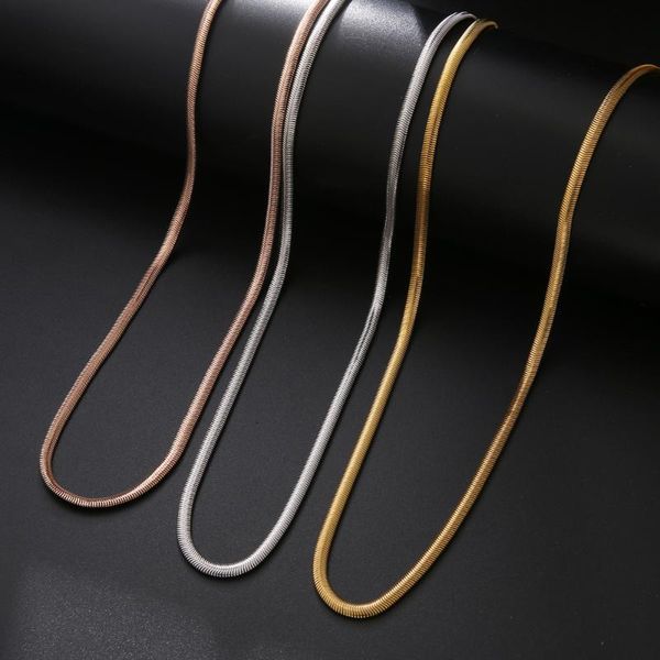 chains 2021 fashion glamour jewelry stainless steel snake bone chain necklace ladies retro casual titanium long, Silver
chains 2021 fashion glamour jewelry stainless steel snake bone chain necklace ladies retro casual titanium long, Silver