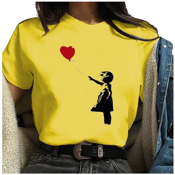 40# love t-shirt women's cute printed loose bodysuit short sleeve blusas de mujer verano 2021, White
40# love t-shirt women's cute printed loose bodysuit short sleeve blusas de mujer verano 2021, White