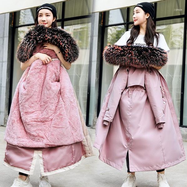 women's down & parkas women winter big fur jacket coat causal female warm thicken long hooded cotton padded parkas1, Black
women's down & parkas women winter big fur jacket coat causal female warm thicken long hooded cotton padded parkas1, Black