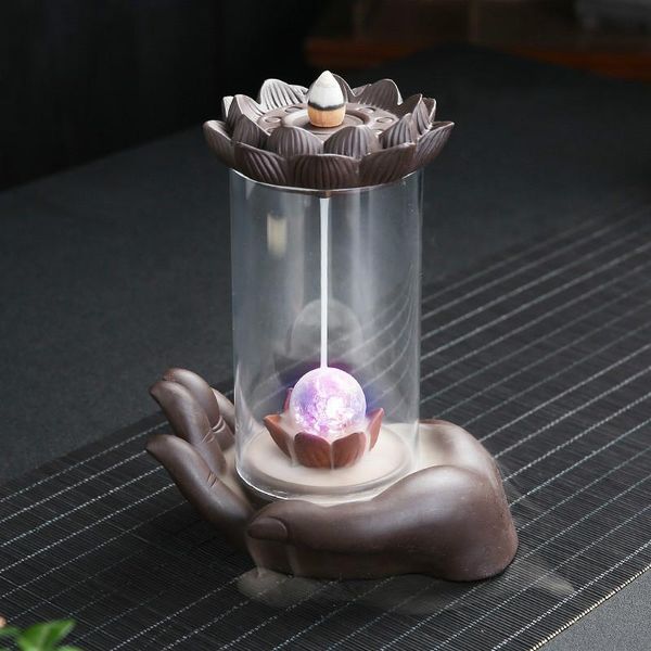 fragrance lamps ceramic backflow incense burner dragon led light with acrylic cover for home decor living room ornaments
fragrance lamps ceramic backflow incense burner dragon led light with acrylic cover for home decor living room ornaments