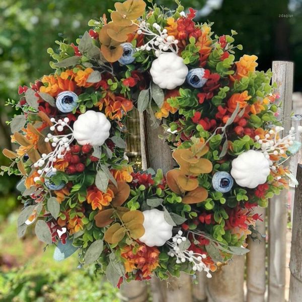 decorative flowers & wreaths handmade hydrangea white pumpkins ranunculus wreath for front door hanging ornament thanksgiving fall home deco
decorative flowers & wreaths handmade hydrangea white pumpkins ranunculus wreath for front door hanging ornament thanksgiving fall home deco