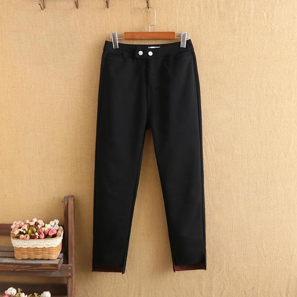 plus size pants jeans for women in winter elastic waist velvet thickening leggings large fashion trousers stretch pant, Black
plus size pants jeans for women in winter elastic waist velvet thickening leggings large fashion trousers stretch pant, Black