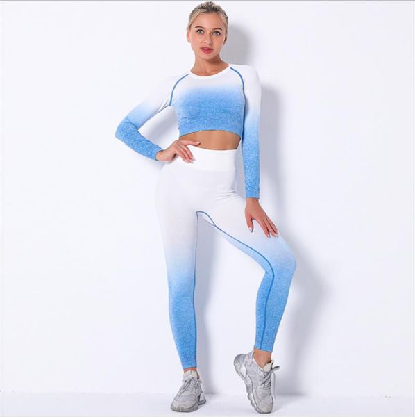 yoga outfits two-piece set gradient dyeing seamless quick-drying sports fitness high waist hip tights suit ds78, White;red
yoga outfits two-piece set gradient dyeing seamless quick-drying sports fitness high waist hip tights suit ds78, White;red