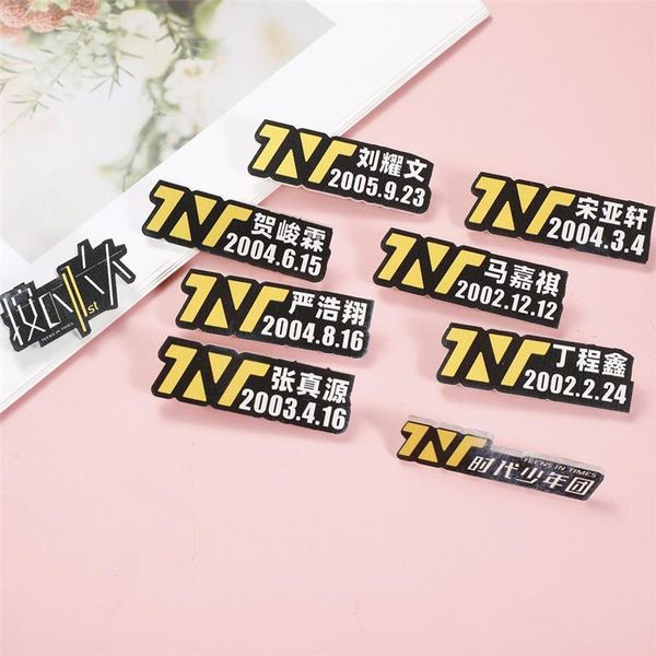 pins, brooches kpop 1pcs tnt teens in times name birthday acrylic brooch badge pins fans collection gifts, Gray
pins, brooches kpop 1pcs tnt teens in times name birthday acrylic brooch badge pins fans collection gifts, Gray