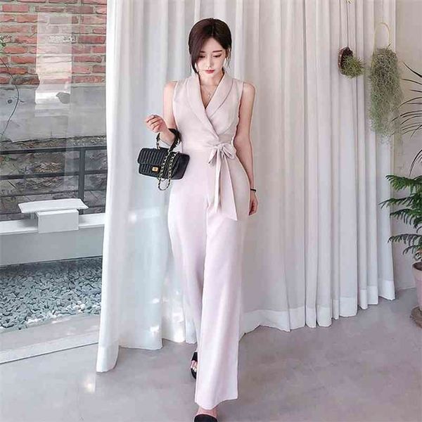 jumpsuit summer ladies slim fit waist fashion sleeveless office lady polyester solid 210416, White;black
jumpsuit summer ladies slim fit waist fashion sleeveless office lady polyester solid 210416, White;black