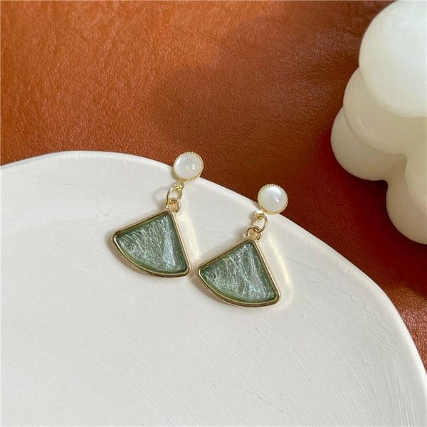 stud han edition fashionable personality charm fan shape earrings women fine jewelry, Golden;silver
stud han edition fashionable personality charm fan shape earrings women fine jewelry, Golden;silver