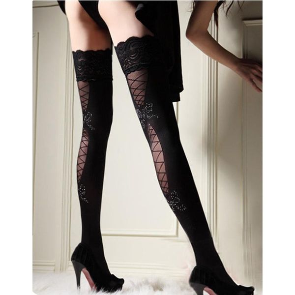 socks & hosiery women stockings bows fishnet mesh lace sheer high silk pantyhose solid clubwear erotic costumes, Black;white
socks & hosiery women stockings bows fishnet mesh lace sheer high silk pantyhose solid clubwear erotic costumes, Black;white
