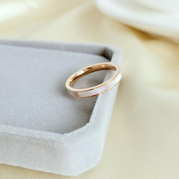 korean style titanium steel rose gold natural shell ring for women fashion simple purple high-end couple jewelry gift wedding rings, Slivery;golden
korean style titanium steel rose gold natural shell ring for women fashion simple purple high-end couple jewelry gift wedding rings, Slivery;golden