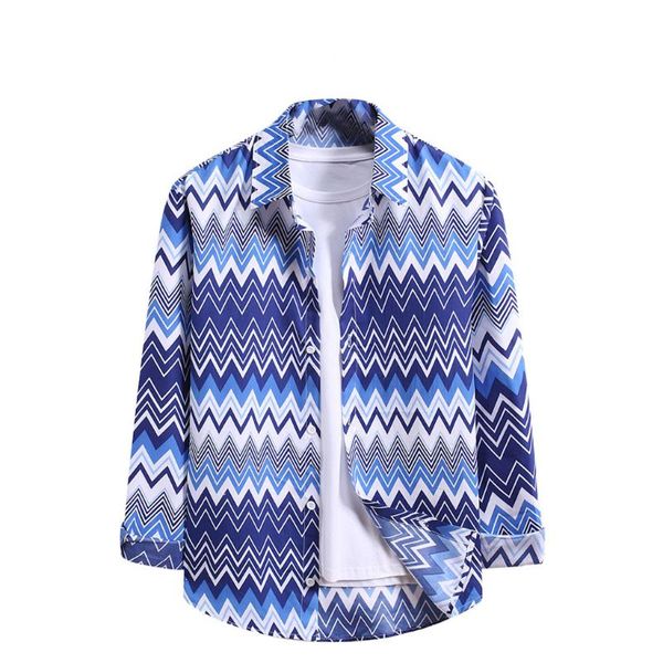 men's casual shirts 2021 retro fashion ethnic printed shirt men long sleeve lapel neck cool personality basic button streetwear, White;black
men's casual shirts 2021 retro fashion ethnic printed shirt men long sleeve lapel neck cool personality basic button streetwear, White;black