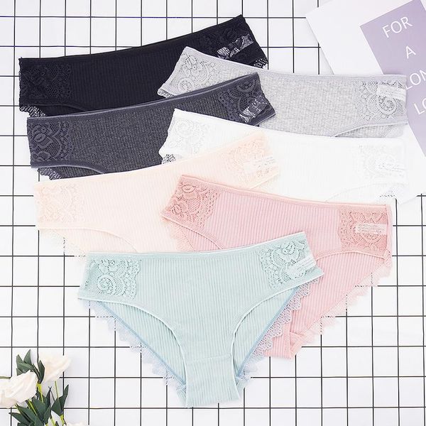 women's panties for women shorts 3pcs lace thread underpants mid waist soft woman pants pink/white/black/gray/beige/blue briefs, Black;pink
women's panties for women shorts 3pcs lace thread underpants mid waist soft woman pants pink/white/black/gray/beige/blue briefs, Black;pink