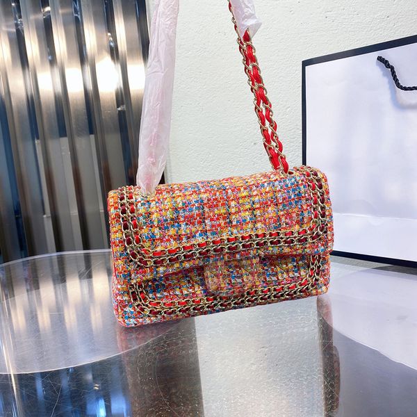 classic double flap tweed red bags fall winter braved round fashion luxury designer matelasse chain cross body shoulder outdoor sacoche hand
classic double flap tweed red bags fall winter braved round fashion luxury designer matelasse chain cross body shoulder outdoor sacoche hand