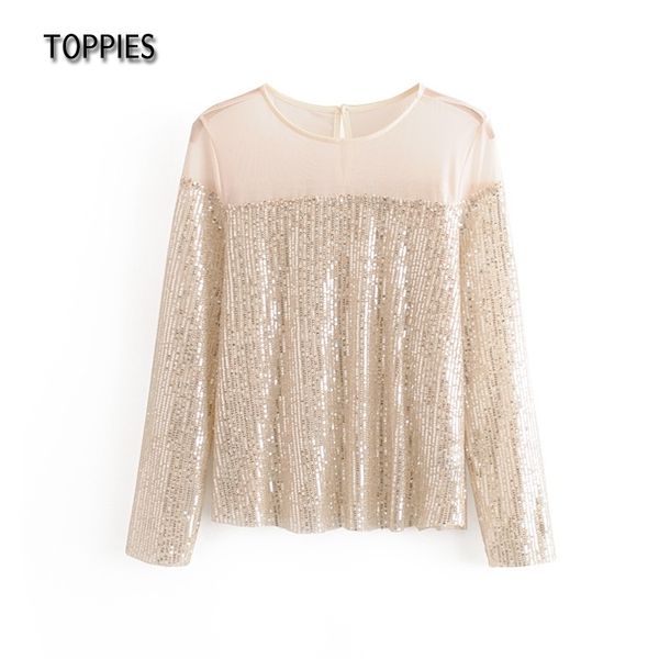 ies women sequins casual long sleeve shirt tassel fashion blouses korean style 210412, White
ies women sequins casual long sleeve shirt tassel fashion blouses korean style 210412, White