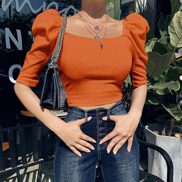 women's blouses & shirts 2021 summer women ladies solid short puff sleeve arrival thin ruffle ol casual clothes blouse, White
women's blouses & shirts 2021 summer women ladies solid short puff sleeve arrival thin ruffle ol casual clothes blouse, White