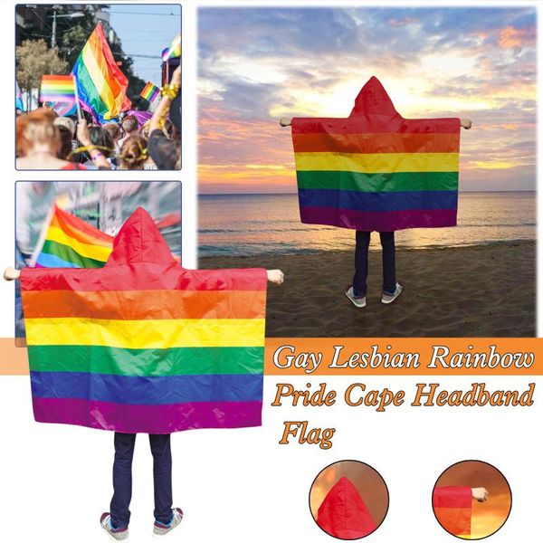 party decoration 25# gay lesbian rainbow pride cape headband for festivals celebration flag body banner polyester
party decoration 25# gay lesbian rainbow pride cape headband for festivals celebration flag body banner polyester