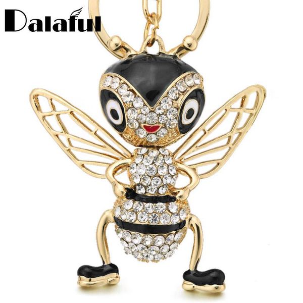 keychains dalaful crystal bee keyrings enamel trinket creative insects key ring chain for women bag pendant jewelry gift k367, Silver
keychains dalaful crystal bee keyrings enamel trinket creative insects key ring chain for women bag pendant jewelry gift k367, Silver